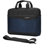 Volkano Seismic 15.6" Laptop Shoulder Bag Blk/Nvy - Image 2