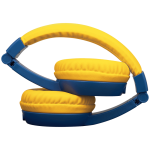 Volkano Sidekick Series Wired Kiddies Headphones with Share Port - Yellow/Blue - Image 19