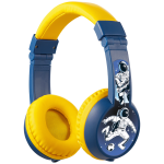 Volkano Sidekick Series Wired Kiddies Headphones with Share Port - Yellow/Blue - Image 20
