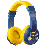 Volkano Sidekick Series Wired Kiddies Headphones with Share Port - Yellow/Blue - Image 21
