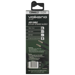 Volkano Slim Series Aux Cable 2m - Black - Image 5