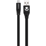 Volkano Slim Series Flat PVC Type-C Cable 1.2m - Black - Image 4