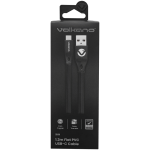 Volkano Slim Series Flat PVC Type-C Cable 1.2m - Black - Image 7