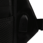 Volkano Smart Deux Laptop Backpack - Black/Charcoal - Image 4