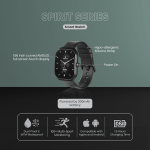 Volkano Spirit Series Smart Watch - Black - Image 16
