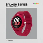 Volkano Splash Series Round Smartwatch - Red - Image 13