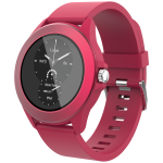 Volkano Splash Series Round Smartwatch - Red - Image 4