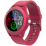 Volkano Splash Series Round Smartwatch - Red - Image 5
