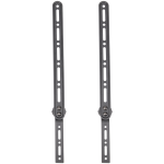 Volkano Steel Series Soundbar and Speaker TV Bracket - Black - Image 2
