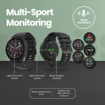 Volkano Stellar Series GPS Watch - Black - Image 5