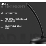 Volkano Stream Desk Series USB Microphone - Image 7