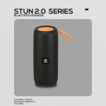 Volkano Stun 2.0 Series Bluetooth Speaker - Black - Image 5
