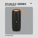 Volkano Stun 2.0 Series Bluetooth Speaker - Black - Image 9