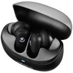 Volkano Sugar-Cube Active Noise Cancelling True Wireless Earphones - Black
