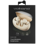 Volkano Sugar-Cube Active Noise-Cancelling True Wireless Earphones - Nude - Image 10