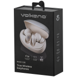 Volkano Sugar-Cube Active Noise-Cancelling True Wireless Earphones - Nude - Image 12