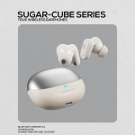 Volkano Sugar-Cube Active Noise-Cancelling True Wireless Earphones - Nude - Image 3