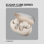 Volkano Sugar-Cube Active Noise-Cancelling True Wireless Earphones - Nude - Image 7