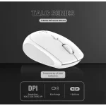 Volkano Talc Wireless Mouse - White - Image 3