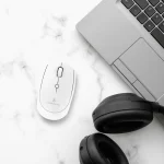 Volkano Talc Wireless Mouse - White - Image 5