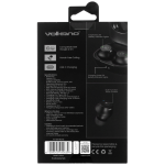 Volkano Taurus Series 2.0 True Wireless Earphones with Charging Case - Black - Image 14