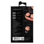 Volkano Taurus Series 2.0 True Wireless Earphones with Charging Case - Pink - Image 9