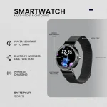 Volkano Valencia Series Ladies Smart Watch - Black - Image 14
