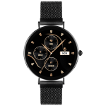 Volkano Valencia Series Ladies Smart Watch - Black - Image 9