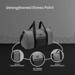 Volkano Vidal 35l Duffle - Grey - Image 8