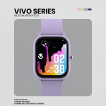 Volkano Vivo Series Kids Smart Watch - Lilac Purple - Image 6