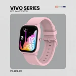 Volkano Vivo Series Kids Smart Watch - Pastel Pink - Image 4