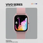 Volkano Vivo Series Kids Smart Watch - Pastel Pink - Image 6