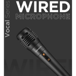 Volkano Vocal Series ABS Wired Microphone - Black - Image 4