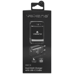 Volkano Volt-C Series Dual USB and USB-C Wall Charger with USB to USB-C Cable Included - Image 6