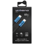 Volkano Weave Series 60w USB C to USB C 1.2m-Blue - Image 3