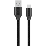 Volkano Weave Series Braided Type-C Cable 3m 30w - Black