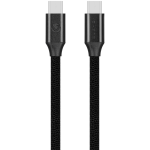 Volkano Weave Series Type-C to Type-C Cable (1.2m, 60w) - Black