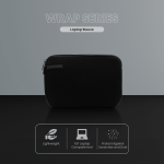 Volkano Wrap series 11.6" Laptop sleeve Black - Image 13