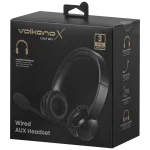 VolkanoX Chat Mk1 Series AUX Headset - Graphite - Image 5