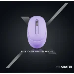 VolkanoX Crater Bluetooth Wireless Mouse - Purple - Image 9