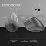 VolkanoX Ergo Bluetooth Wireless Mouse - Image 6