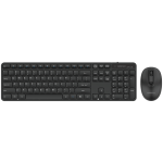 VolkanoX Garnet Bluetooth Wireless Keyboard and Mouse Combo - Black