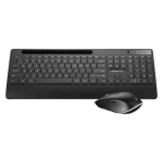 VolkanoX Gem Bluetooth Wireless Keyboard and Mouse - Black - Image 8