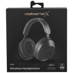 VolkanoX H400 Hybrid Active Noise Cancellation Headphones - Black - Image 10