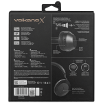 VolkanoX H400 Hybrid Active Noise Cancellation Headphones - Black - Image 9