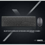 VolkanoX Ignite Bluetooth Wireless Keyboard and Mouse Combo - Graphite - Image 17