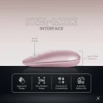 VolkanoX Lava Bluetooth Wireless Mouse - Rose - Image 9