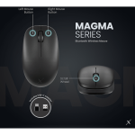 VolkanoX Magma Bluetooth Wireless Mouse - Graphite - Image 10