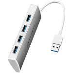 VolkanoX Media Series 4-Port USB Hub with Power Cable - Image 5