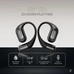 VolkanoX O300 Air Conduction OWS Earphones - Black - Image 3